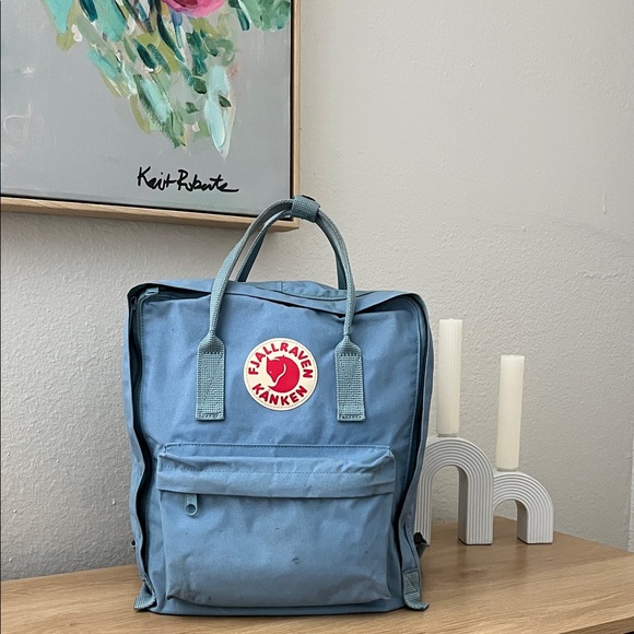 Kånken Blue Backpack - Picture 1 of 9